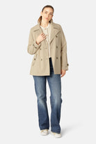 Peacoat TRENCHRAIN02 | White Pepper | Coat | Ilse Jacobsen