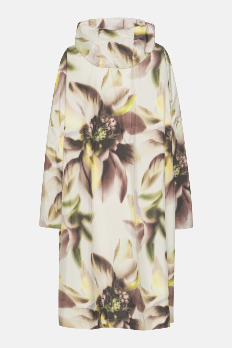 Poncho Regenjas RAIN222SPRP | Light Photoristic Flower | Poncho | Ilse Jacobsen