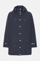 Regenjas GENTLERAIN02 | Dark Indigo | Jacket | Ilse Jacobsen