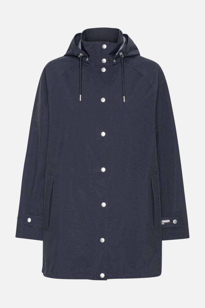 Regenjas GENTLERAIN02 | Dark Indigo | Jacket | Ilse Jacobsen