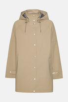 Regenjas GENTLERAIN02 | Greige | Jacket | Ilse Jacobsen