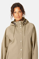 Regenjas GENTLERAIN02 | Greige | Jacket | Ilse Jacobsen