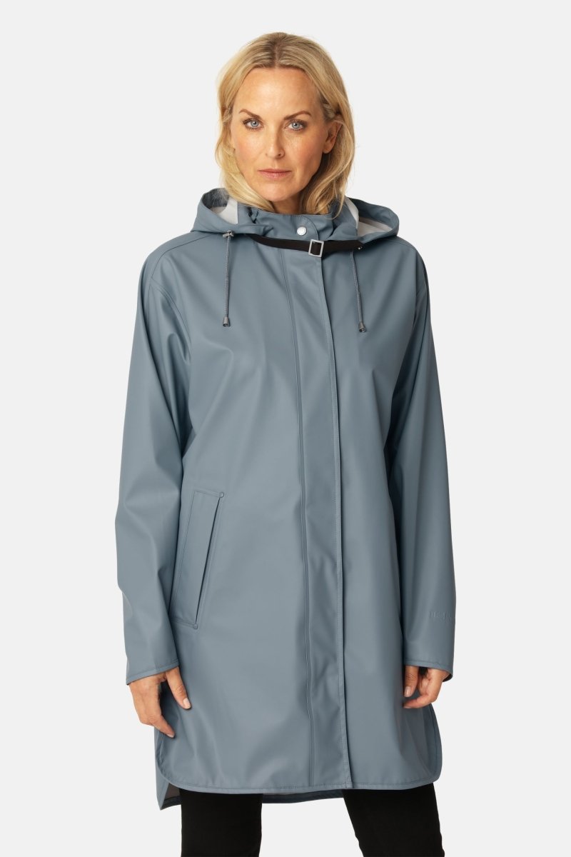Regenjas RAIN151 | Grey Blue | Raincoat | Ilse Jacobsen