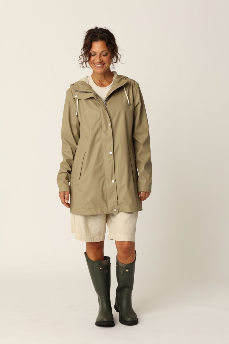 Regenjas RAIN228FR | Coriander | Raincoat | Ilse Jacobsen