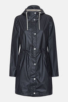Parka Regenjas RAIN230FR | Dark Indigo | Raincoat | Ilse Jacobsen