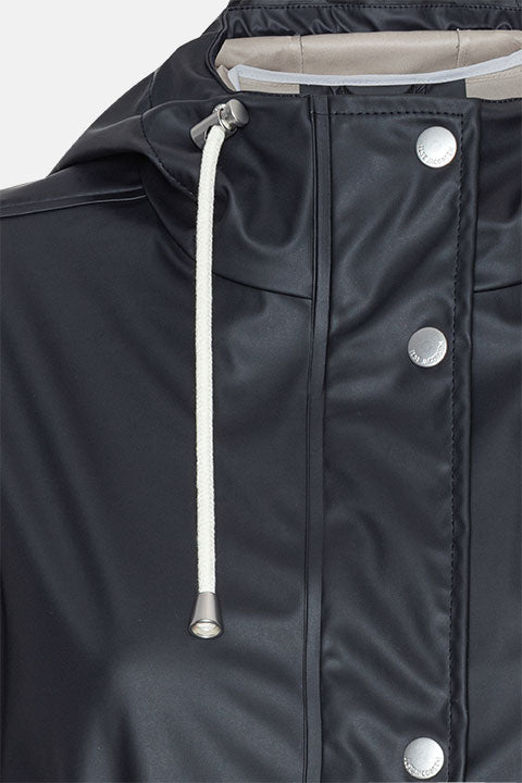Parka Regenjas RAIN230FR | Dark Indigo | Raincoat | Ilse Jacobsen