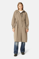 Regenjas RAINVISION01 | Greige | Coat | Ilse Jacobsen