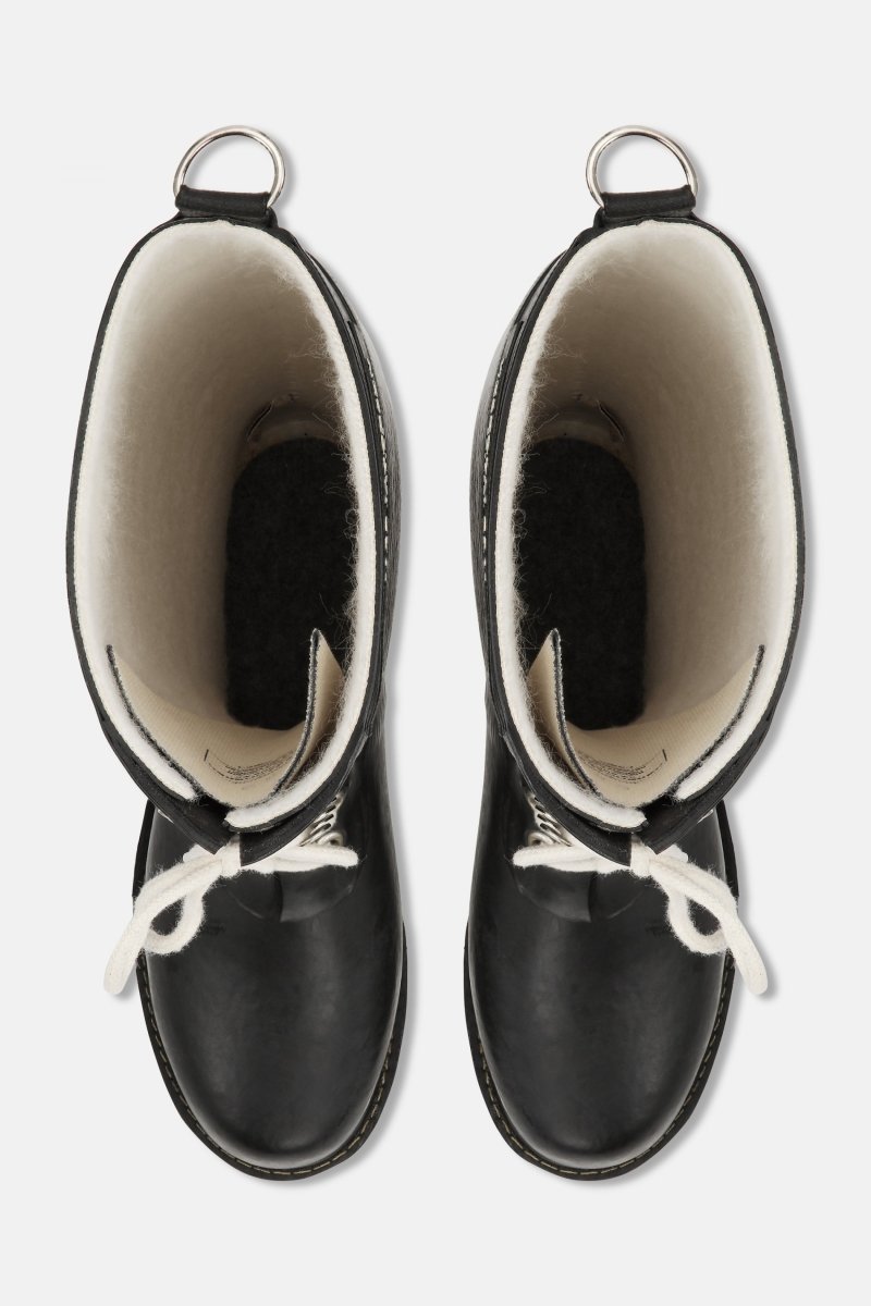 Regenlaarzen hoog RUB1 | Black | Rubber Boots | Ilse Jacobsen