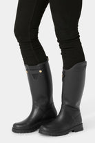 Regenlaarzen hoog RUBSWIFT02 | Black Black | Boots | Ilse Jacobsen