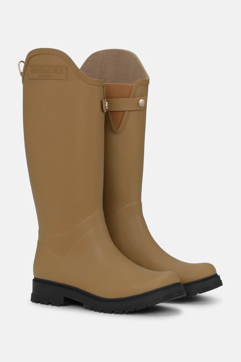 Regenlaarzen hoog RUBSWIFT02 | Mocca Black - Ilse Jacobsen