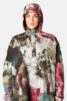 Regenponcho RAIN221SPP | Artistic Flower Print | Poncho | Ilse Jacobsen