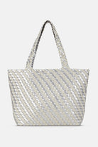 Reversible Tote Bag BAG06C | Milk Cream Silver | Bag | Ilse Jacobsen