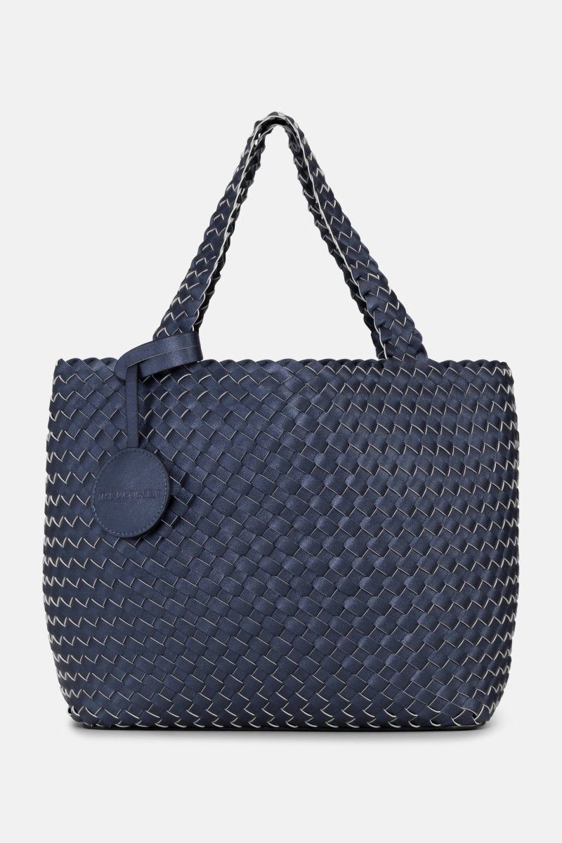 Reversible Tote Bag BAG06C | Ombre Blue Metallic Ombre Blue | Bag | Ilse Jacobsen