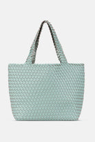 Reversible Tote bag BAG08 M | Beach Glass Metallic Mint | Bag | Ilse Jacobsen