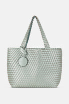 Reversible Tote bag BAG08 M | Beach Glass Metallic Mint | Bag | Ilse Jacobsen