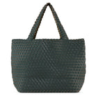 Reversible Tote Bag BAG08 M | Beetle Dark Green Metallic | Bag | Ilse Jacobsen