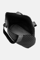 Reversible Tote bag BAG08 M | Black metal | Bag | Ilse Jacobsen