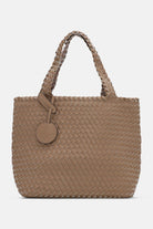 Reversible Tote bag BAG08 M | Mocca Metallic Mocca | Bag | Ilse Jacobsen