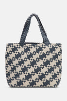 Reversible Tote Bag BAG08HOUNDSTOOTH | Ombre Blue Light Sand | Bag | Ilse Jacobsen