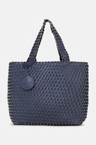 Reversible Tote Bag BAG08HOUNDSTOOTH | Ombre Blue Light Sand | Bag | Ilse Jacobsen