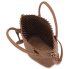 Reversible Tote Bag BAG08TOTE | Burnt Caramel Metallic Brown | Bag | Ilse Jacobsen