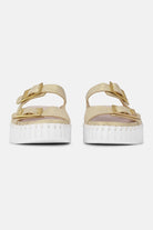 Sandalen met verstelbare band TULIP1032 | Platin White | Sandals | Ilse Jacobsen