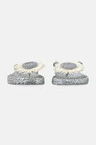 Slipper met bloem CHEERFUL16F | Silver | Flip Flop | Ilse Jacobsen