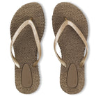 Slippers met glitter CHEERFUL01 | Cub Brown | Flip Flop | Ilse Jacobsen