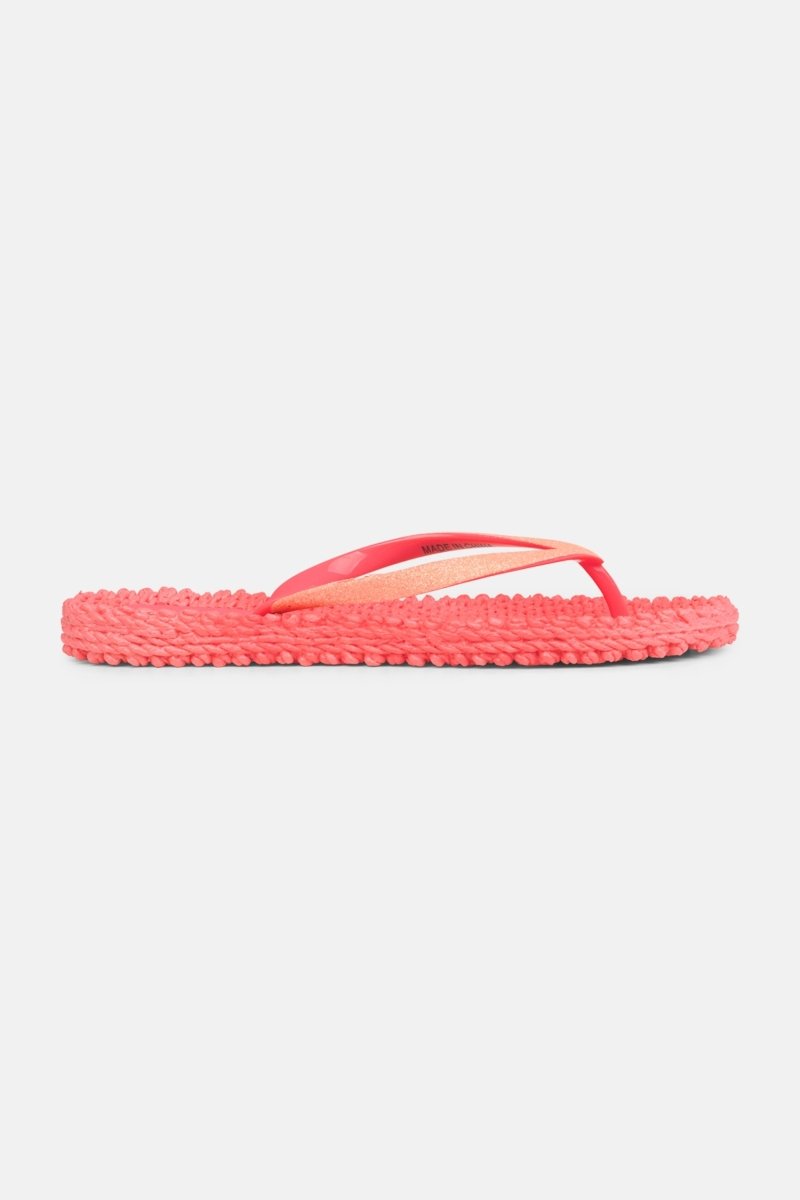 Slippers met glitter CHEERFUL01 | Indian Red | Flip Flop | Ilse Jacobsen