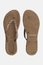 Slippers met glitter CHEERFUL03G | Mocca | Flip Flop | Ilse Jacobsen