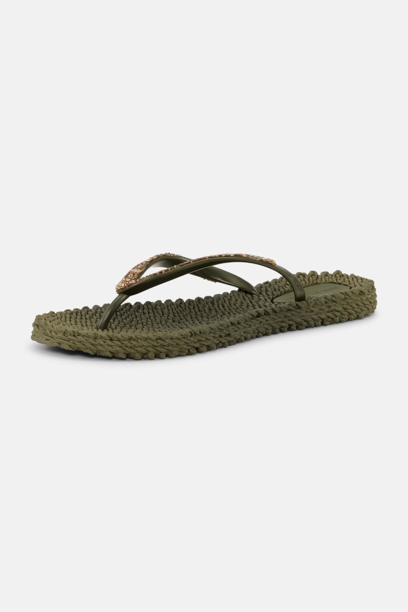 Slippers met glitters CHEERFUL03C | Army | Shoes | Ilse Jacobsen