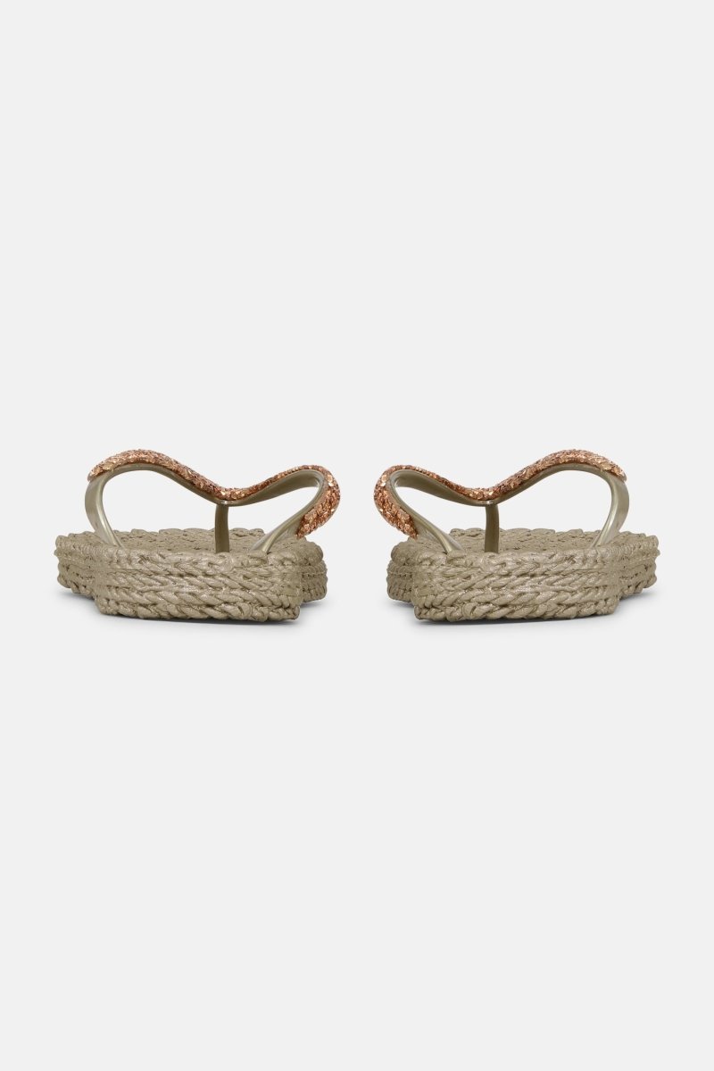 Slippers met glitters CHEERFUL03C | Platin | Shoes | Ilse Jacobsen