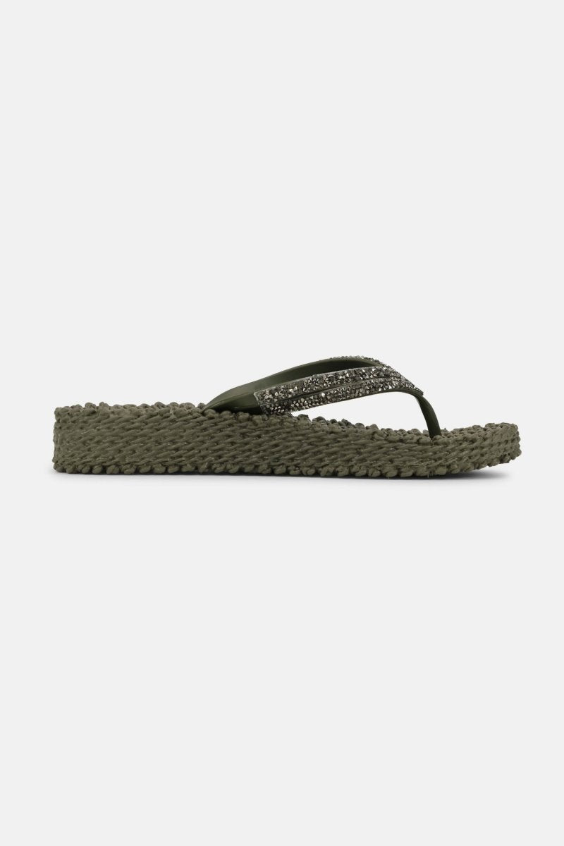Slippers met lichte plateauzool CHEERFUL15 | Army | Flip Flop | Ilse Jacobsen
