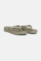 Slippers met lichte plateauzool CHEERFUL15 | Platin | Flip Flop | Ilse Jacobsen