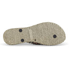 Slippers met stoffen band CHEERFUL05 | Platin | Flip Flop | Ilse Jacobsen