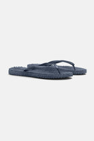 Slippers met subtiele glitter CHEERFUL01 | Indigo | Flip Flop | Ilse Jacobsen