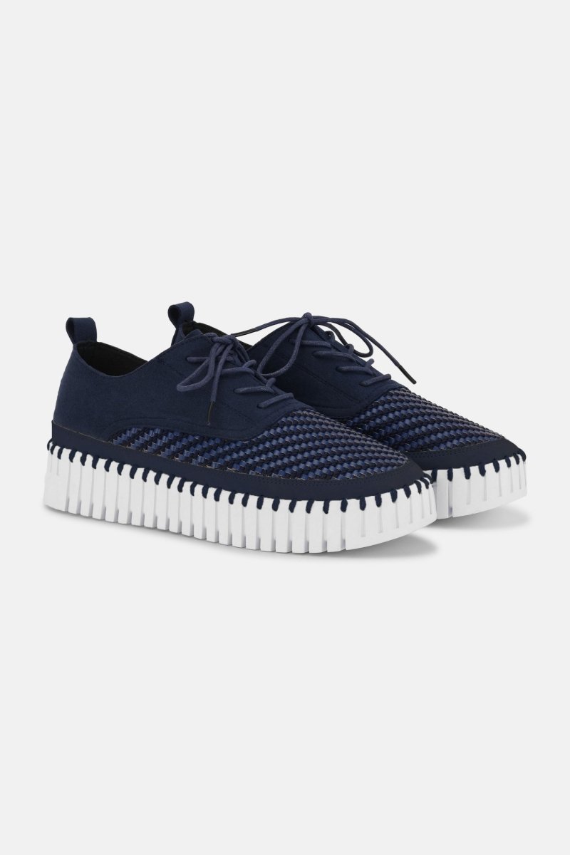 Sneakers TULIP4094 | Dark Indigo White | Shoes | Ilse Jacobsen