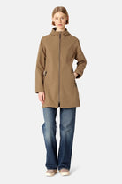 Softshell Regenjas DAYBREAK01 | Mocca | Raincoat | Ilse Jacobsen