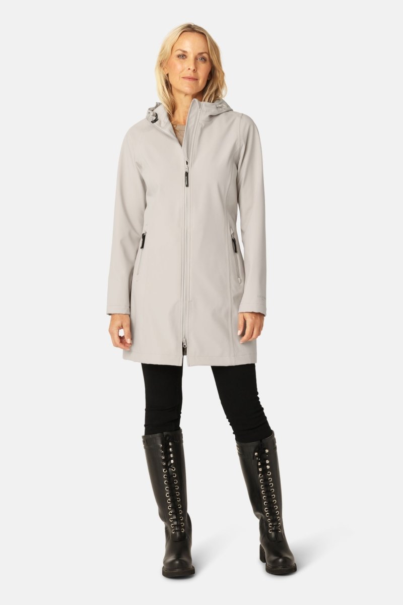 Softshell Regenjas DAYBREAK01B | Chateau Gray | Coat | Ilse Jacobsen