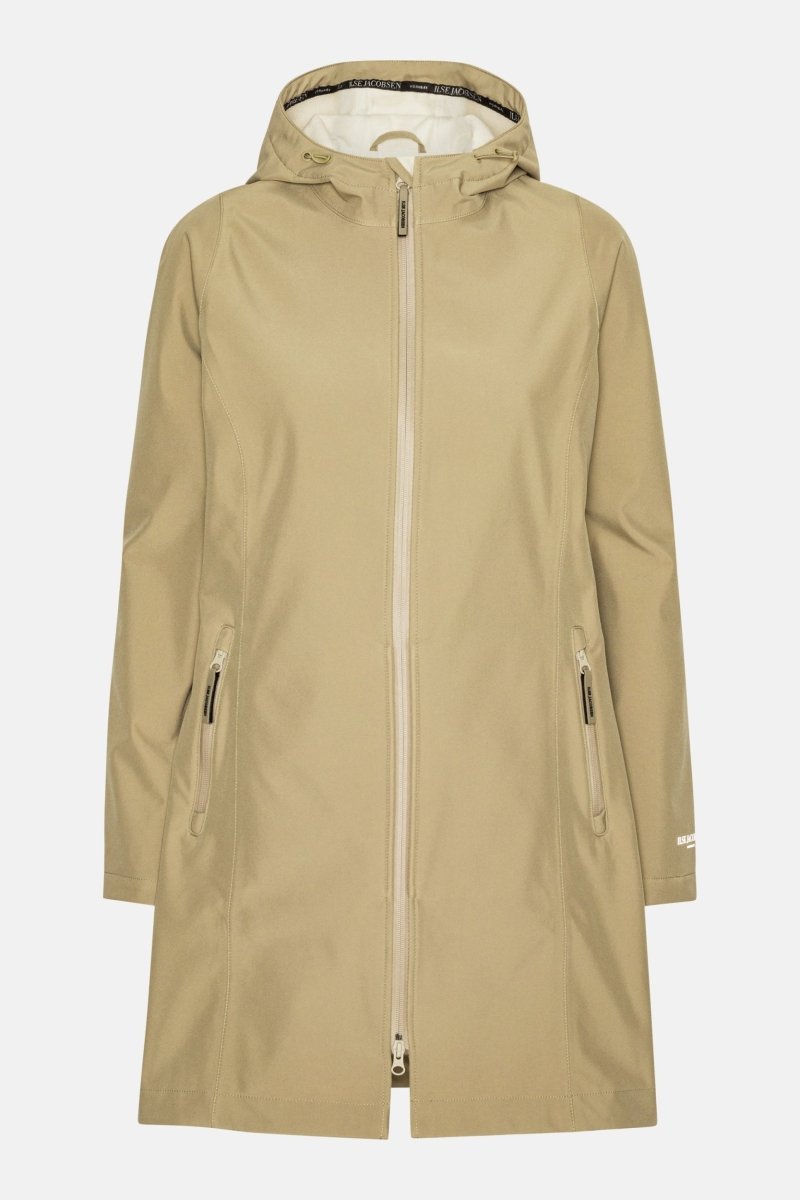 Softshell Regenjas DAYBREAK01B | Greige | Coat | Ilse Jacobsen