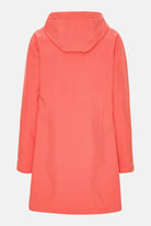 Softshell Regenjas DAYBREAK01B | Spiced Coral | Coat | Ilse Jacobsen