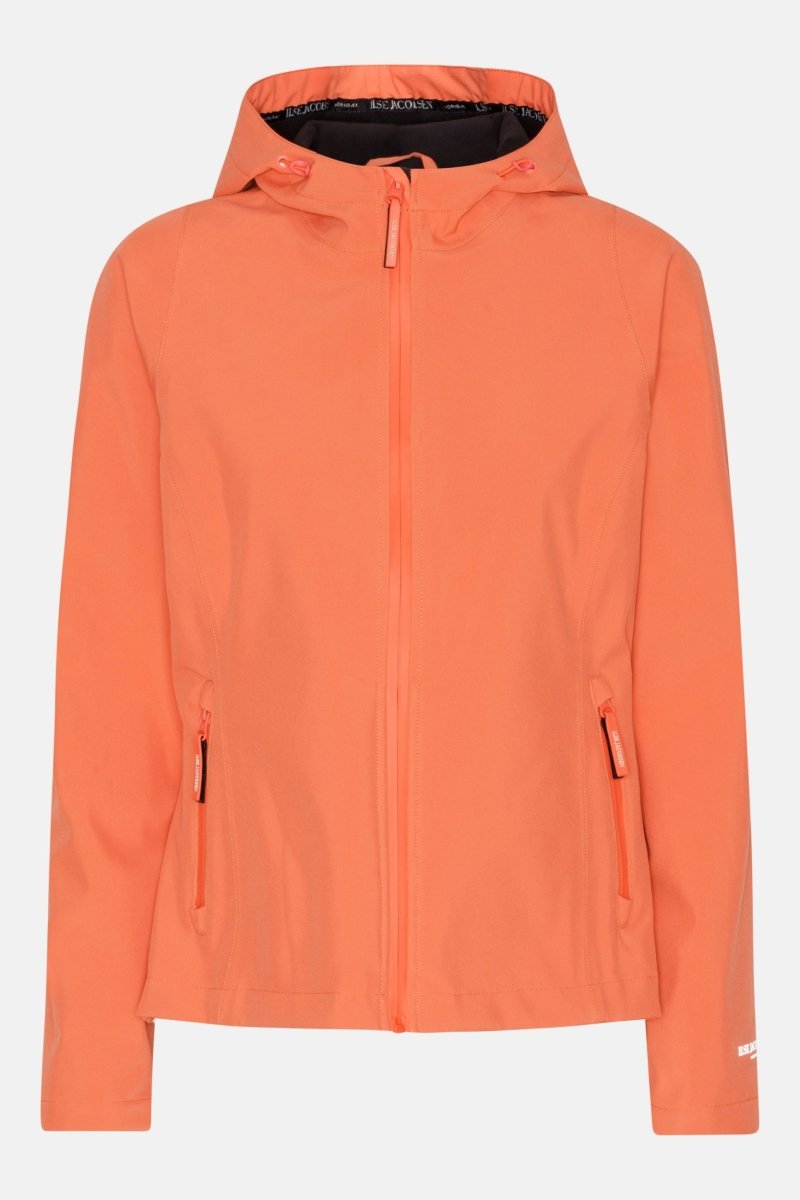 Softshell Regenjas DAYBREAK02 | Hot Orange | Raincoat | Ilse Jacobsen