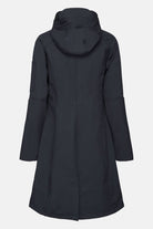 Softshell regenjas lang RAIN37L | Dark Indigo | Raincoat | Ilse Jacobsen