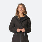 Softshell regenjas RAIN07 | Black | Raincoat | Ilse Jacobsen