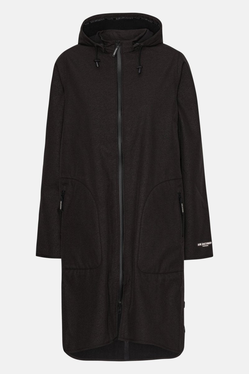 Softshell regenjas RAIN128 | Black | Raincoat | Ilse Jacobsen