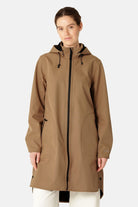 Softshell Regenjas RAIN128 | Mocca | Raincoat | Ilse Jacobsen