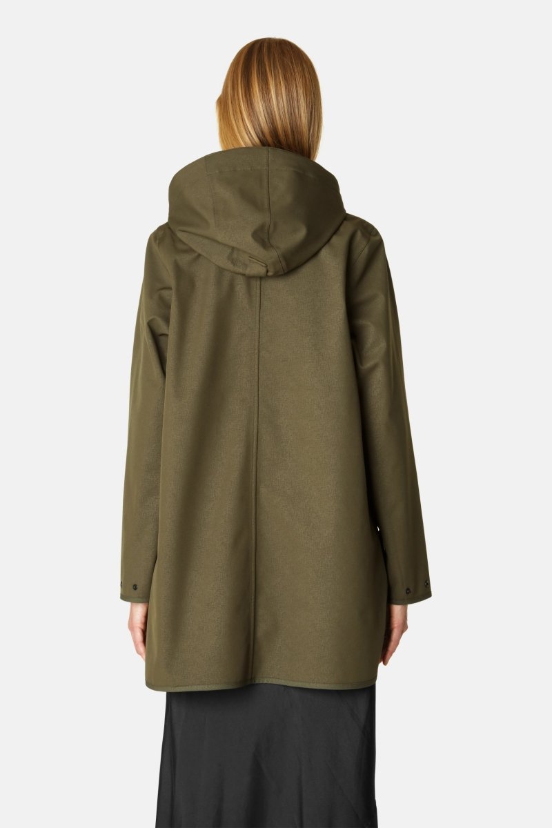 Softshell Regenjas RAIN135 | Army | Raincoat | Ilse Jacobsen