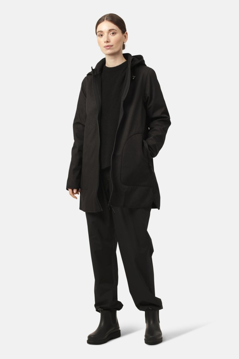 Softshell Regenjas RAIN135 | Black | Raincoat | Ilse Jacobsen