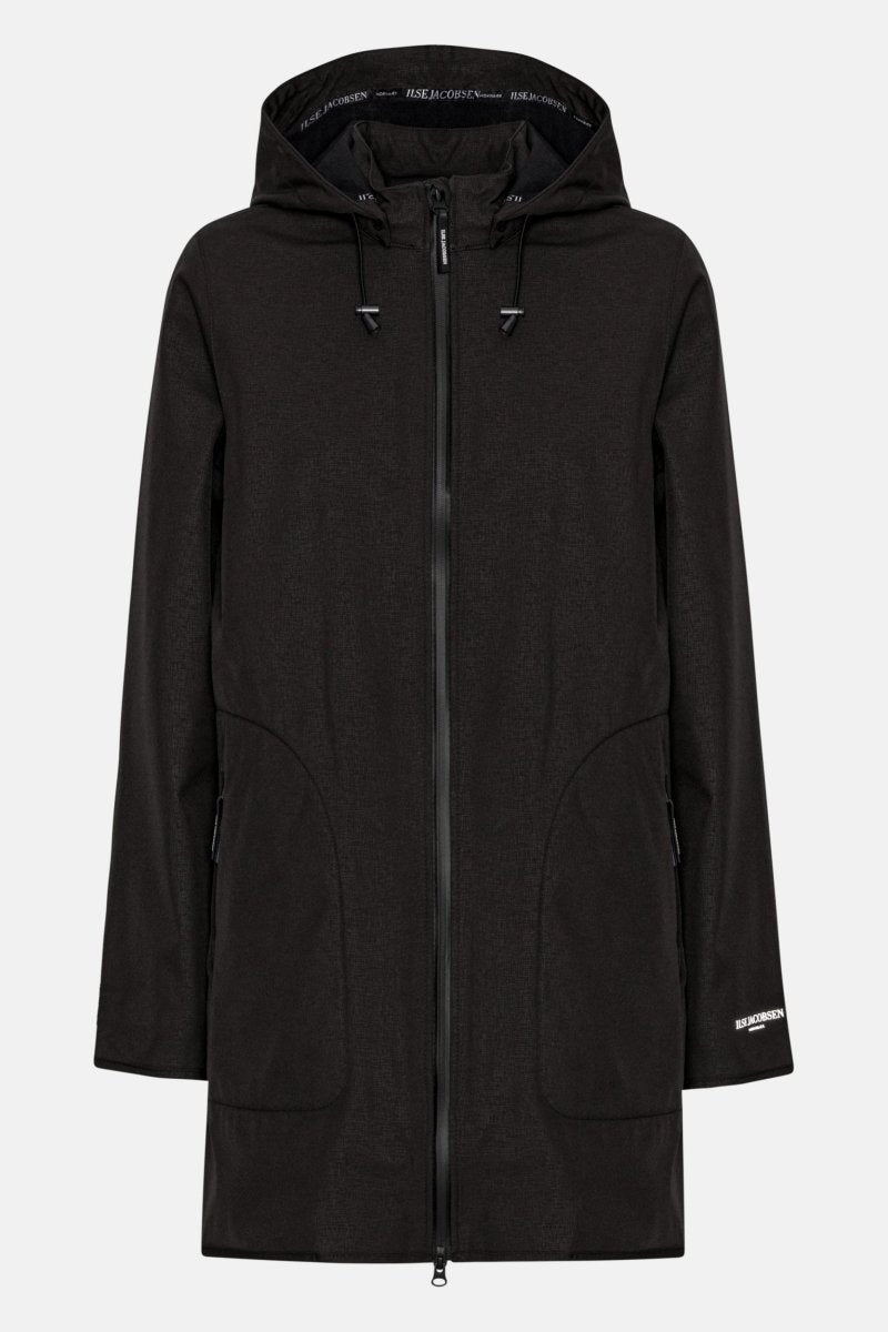 Softshell Regenjas RAIN135 | Black | Raincoat | Ilse Jacobsen