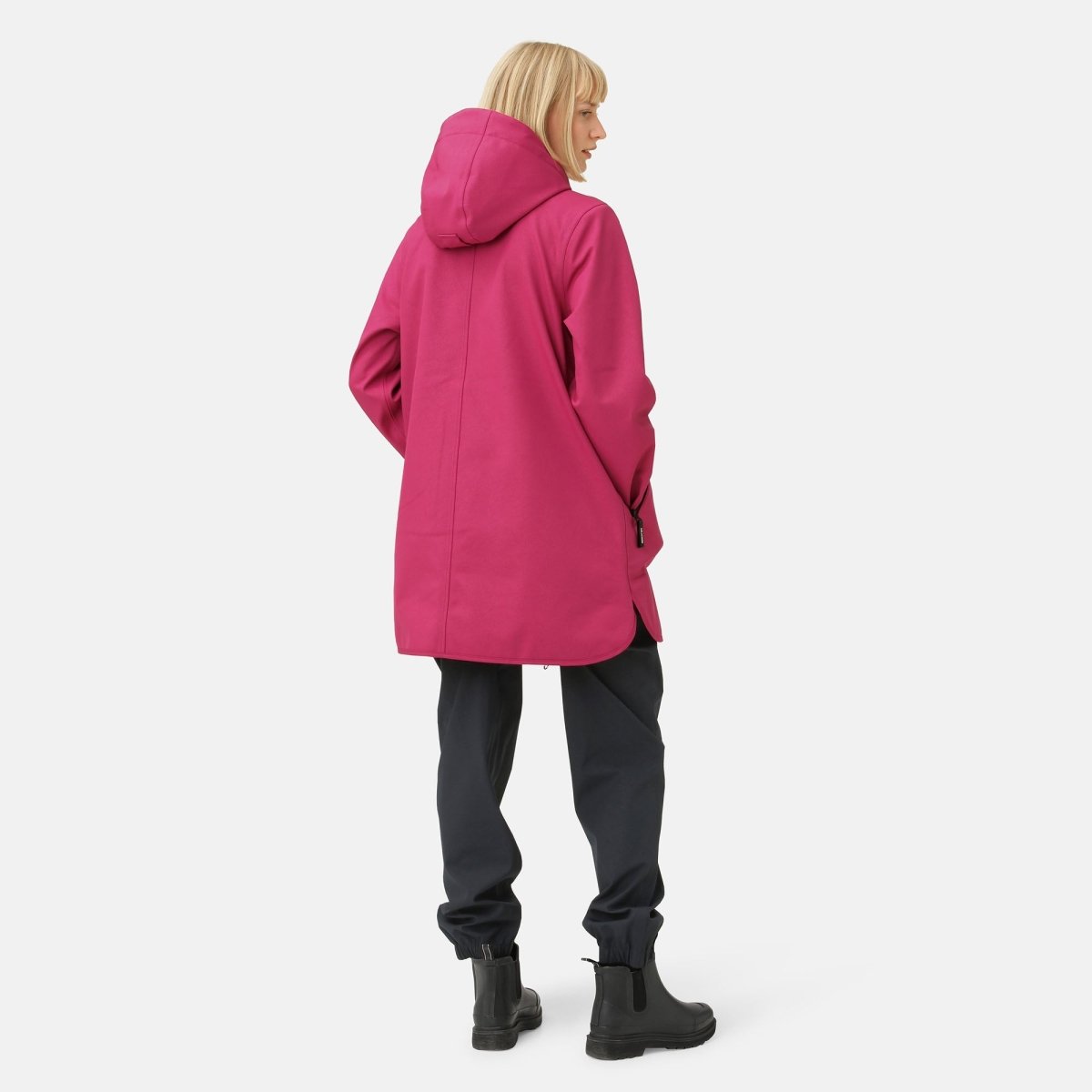 Softshell regenjas RAIN135 | Sangria | Raincoat | Ilse Jacobsen